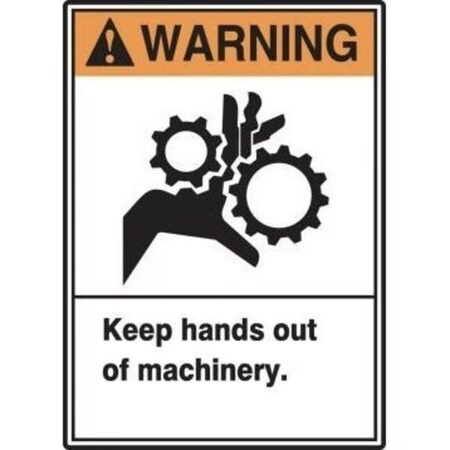 Accuform Warning Sign, MRQM300XV MRQM300XV